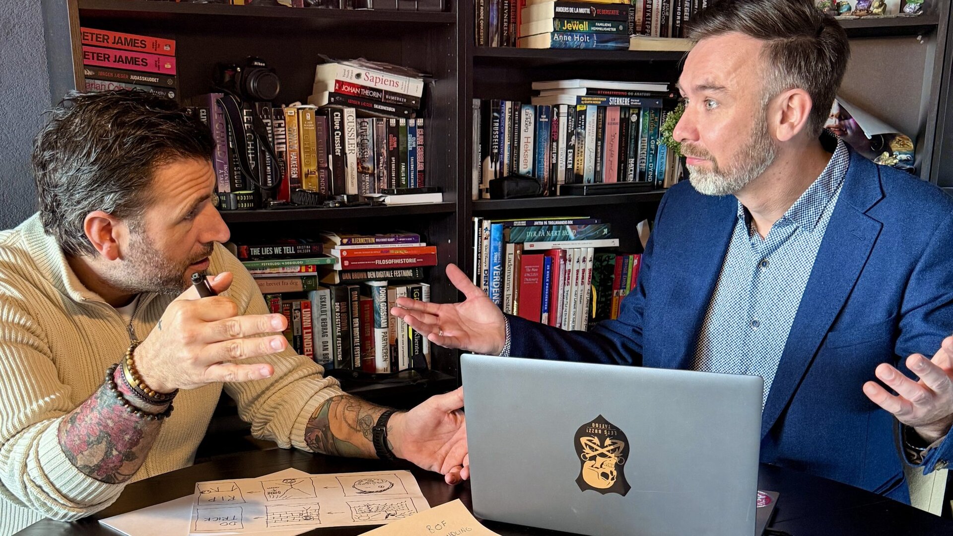 Idémyldring og strategimøte om videoinnhold