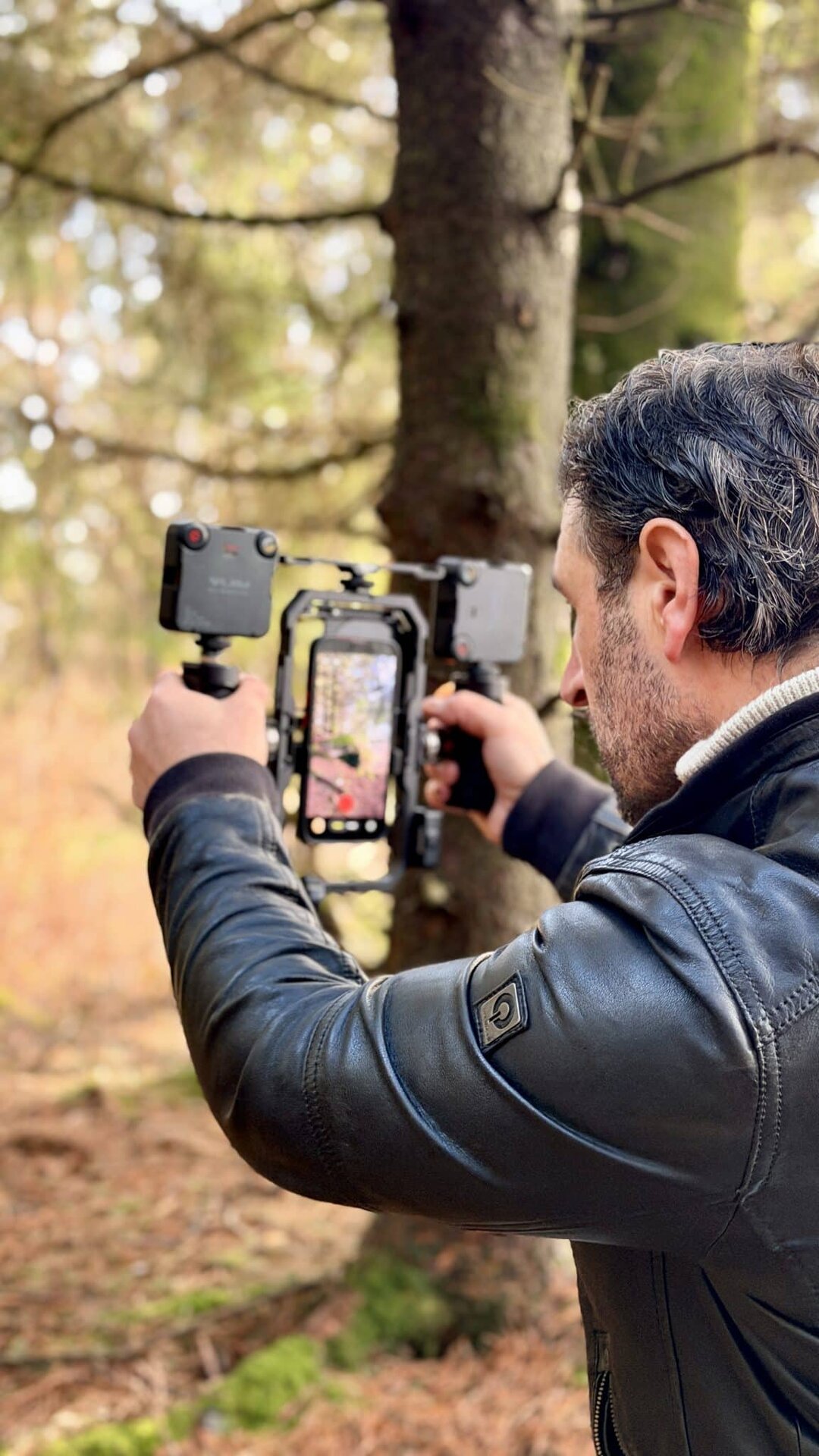 Jan Frode filmer vertikal video for Startpakken