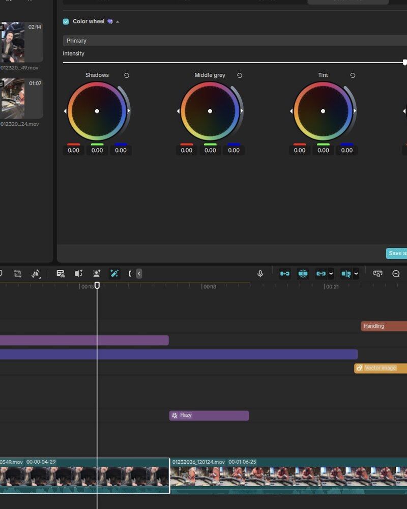 Redigering av video på laptop - profesjonell videoredigering