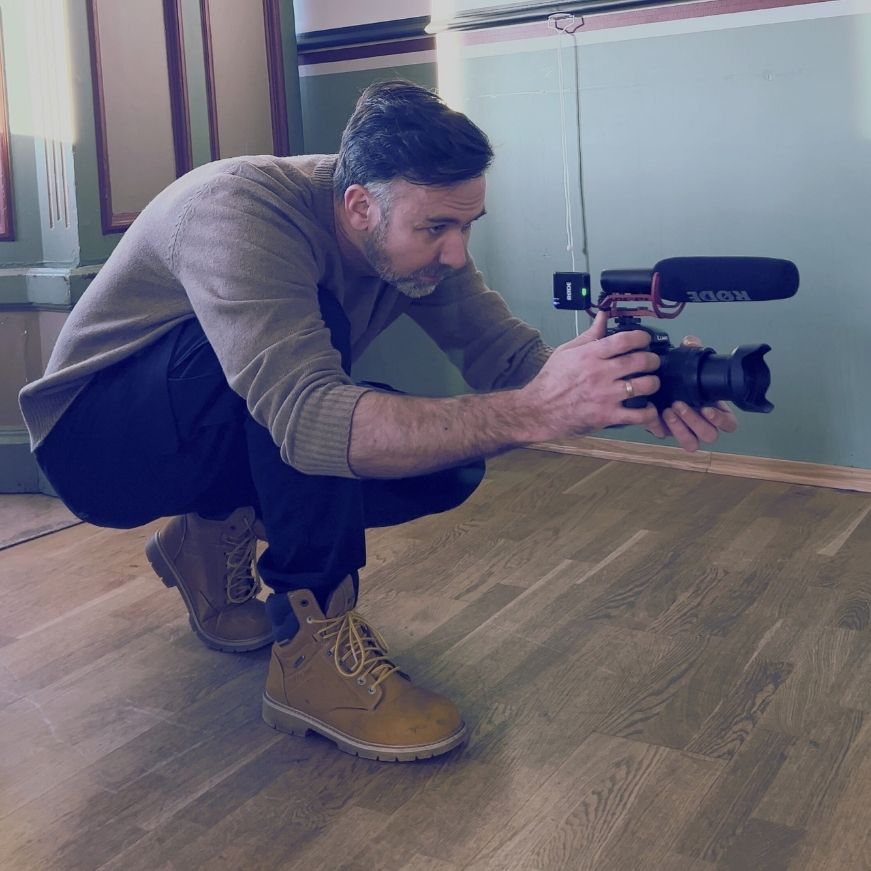 Haakon filmer video for kunde